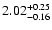 $2.02_{\rm -0.16}^{+0.25}$