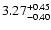 $3.27_{\rm -0.40}^{+0.45}$