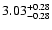 $3.03_{\rm -0.28}^{+0.28}$