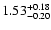 $1.53_{\rm -0.20}^{+0.18}$