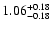 $1.06_{\rm -0.18}^{+0.18}$