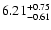$6.21_{\rm -0.61}^{+0.75}$