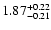 $1.87_{\rm -0.21}^{+0.22}$