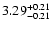 $3.29_{\rm -0.21}^{+0.21}$