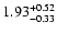 $1.93_{\rm -0.33}^{+0.52}$