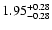 $1.95_{\rm -0.28}^{+0.28}$