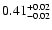 $0.41_{\rm -0.02}^{+0.02}$