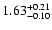 $1.63_{\rm -0.10}^{+0.21}$