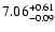 $7.06_{\rm -0.09}^{+0.61}$