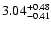 $3.04_{\rm -0.41}^{+0.48}$