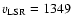 $v_{\rm LSR}=1349$
