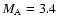 $M_{\rm A}=3.4$