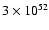 $3\times10^{52}$