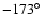 $-173\hbox{$^\circ$ }$