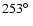 $253\hbox{$^\circ$ }$