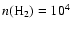 $n(\rm H_2)=10^{4}$