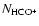 $N_{\rm HCO^+}$