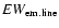 $EW_{\rm em.line}$