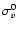 $\sigma_{v}^{0}$