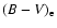 $(B-V)_{\rm e}$