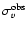 $\sigma_{v}^{\rm obs}$