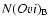 $N(O {\sc vi})_{\rm B}$