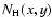 $N_{\rm H}(x,y)$