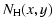 $\displaystyle N_{\rm H}(x,y)$