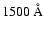 $1500~\AA$