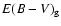 $E(B-V)_{\rm g}$