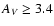 $A_V \ge 3.4$