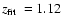 $\mbox{$z_{\rm fit}$ }=1.12$