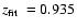 $\mbox{$z_{\rm fit}$ }=0.935$