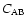 $C_{\rm AB}$