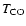 $T_{\rm CO}$