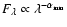 $F_{\lambda } \propto \lambda ^{-\alpha _{\rm mm}}$