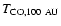 $T_{\rm CO,100~AU}$