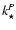 $k^P_{\star }$