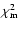 $\chi^2_{\rm m}$