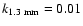 $k_{1.3~{\rm mm}}=0.01$