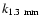 $k_{1.3~{\rm mm}}$