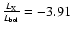 $\frac{L_{\rm X}}{L_{\rm bol}}=-3.91$