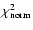 $ \chi^2_{\rm norm}$