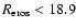 $R_{\rm eros}<18.9$