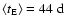 $\langle t_{\rm E}\rangle=44~\rm d$