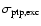 $\sigma_{\rm ptp,exc}$