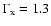 $\Gamma_{\rm x}=1.3$