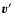 $\vec{v}'$