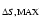$_{\Delta S,\rm MAX}$
