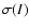 $\sigma(I)$